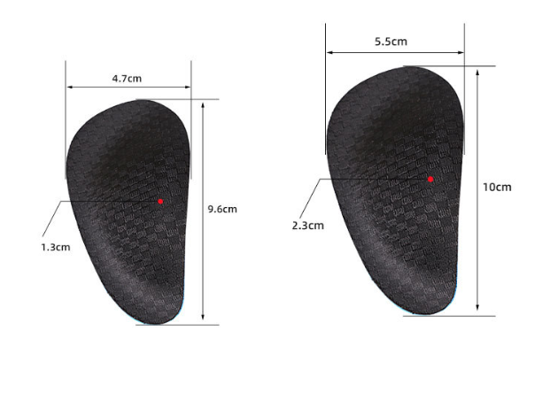 Orthopedische Inlegzolen met Subtiele Verhoging en Ergonomische Ondersteuning