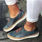 Slip‑On Sneakers voor Vrouwen met Ergonomische Steun en Ademend Ontwerp