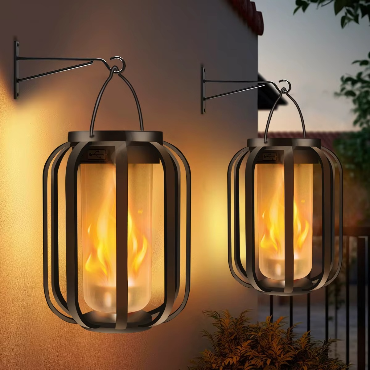 Draagbare Buitenlamp met Meerdere Lichtstanden en Directe Sfeerverlichting