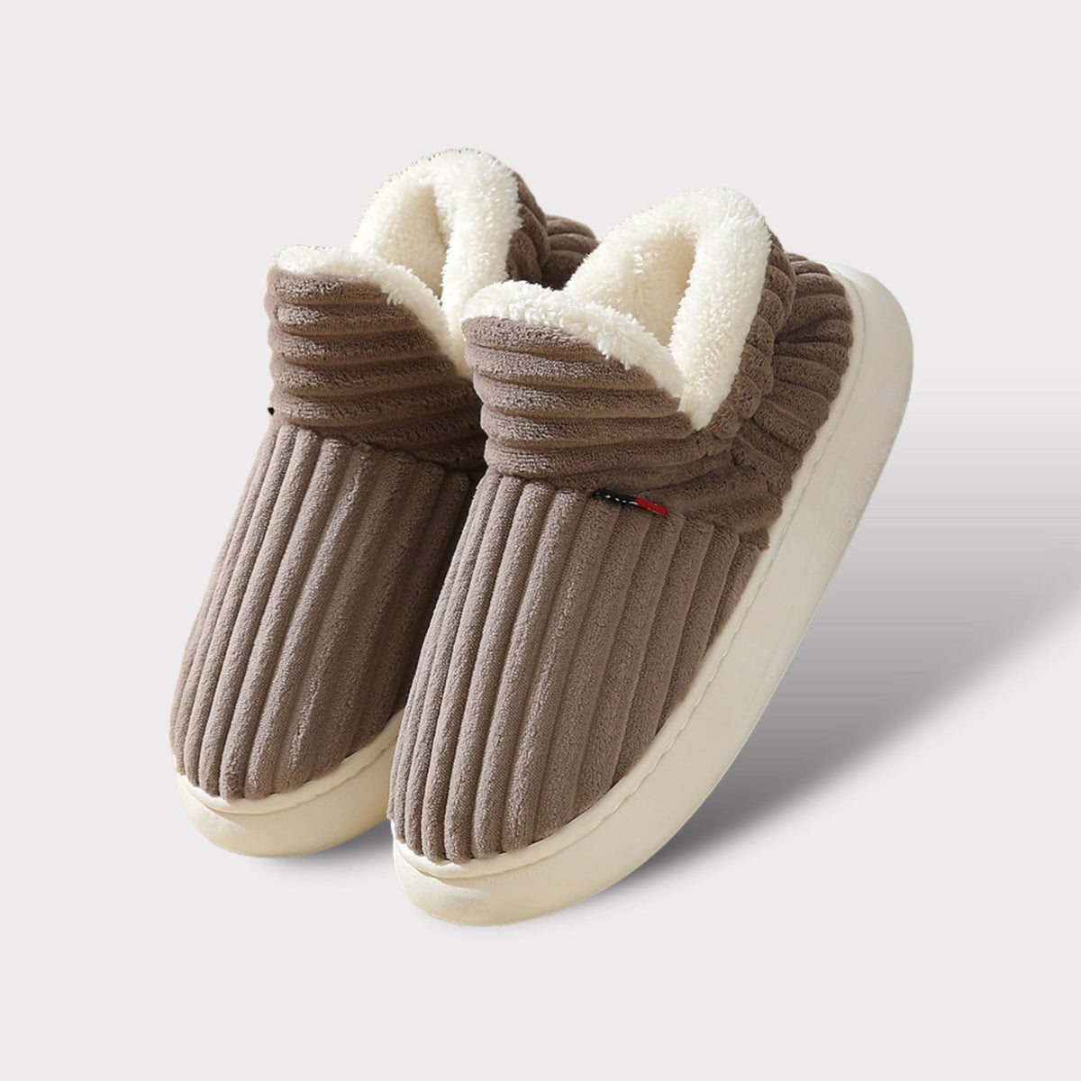 Warme Fleece Pantoffels Met Antislipzool Voor Thuisgebruik