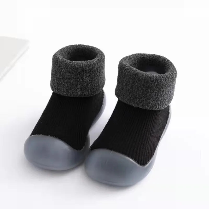 Babysok Schoenen Met Grip Voor Warme Voeten En Veilige Eerste Stappen