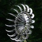 Metalen Tuinspinner met Dubbele Rotor en Roestbestendige Afwerking
