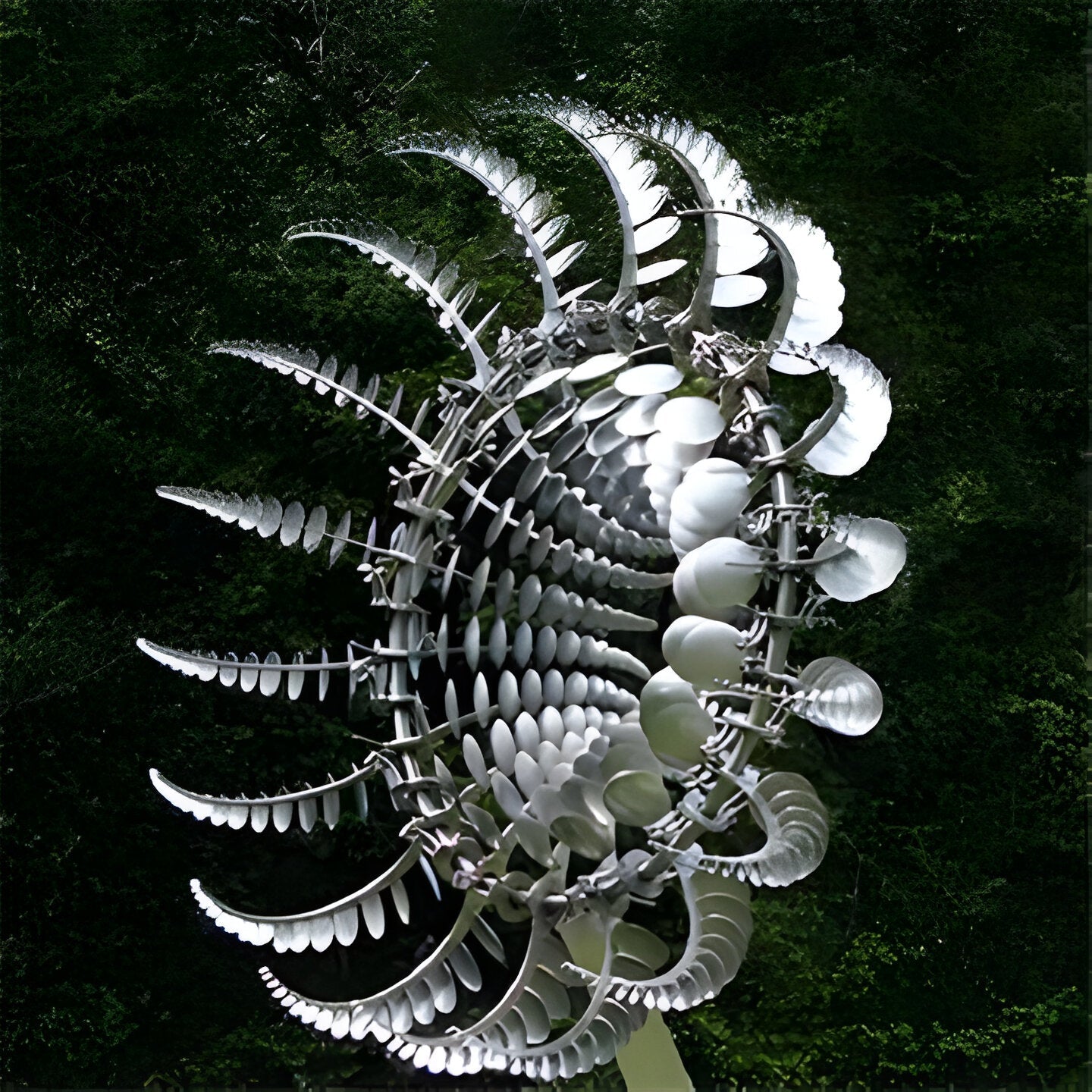Metalen Tuinspinner met Dubbele Rotor en Roestbestendige Afwerking