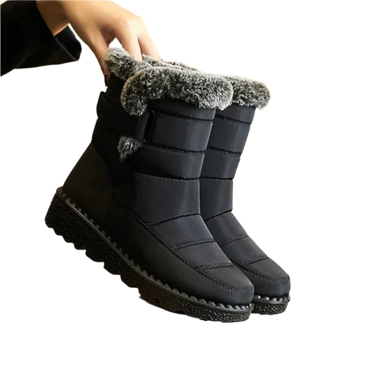 Warme Winterlaarzen Met Zachte Voering Voor Comfort En Bescherming Tijdens Koude Dagen