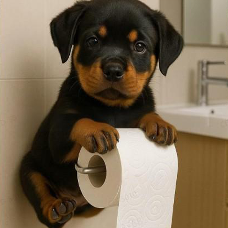 Toiletrolhouder Met Hondendesign Voor Een Speelse En Stijlvolle Uitstraling In De Badkamer
