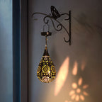 Solar Tuinlamp met Schaduwpatronen en Automatische Avondverlichting