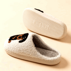 Warme Teckel Pantoffels Met Zachte Voering En Antislipzool Voor Comfortabele Winterdagen Thuis