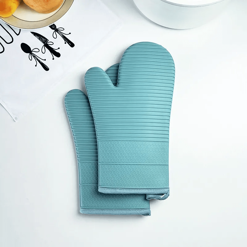 Hittebestendige Ovenhandschoenen Met Silicone Grip En Dagelijkse Keukenbescherming
