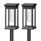 Solar Padverlichting met Automatische Schemersensor en Modern Buitenontwerp
