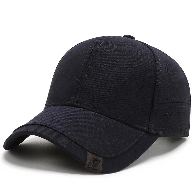 Stijlvolle Twill Pet Met Gebogen Klep En Verstelbare Pasvorm