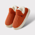 Warme Fleece Pantoffels Met Antislipzool Voor Thuisgebruik