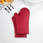 Hittebestendige Ovenhandschoenen Met Silicone Grip En Dagelijkse Keukenbescherming