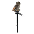 Solar Uilenlamp met Automatische Nachtverlichting en Sfeervol Tuinaccent