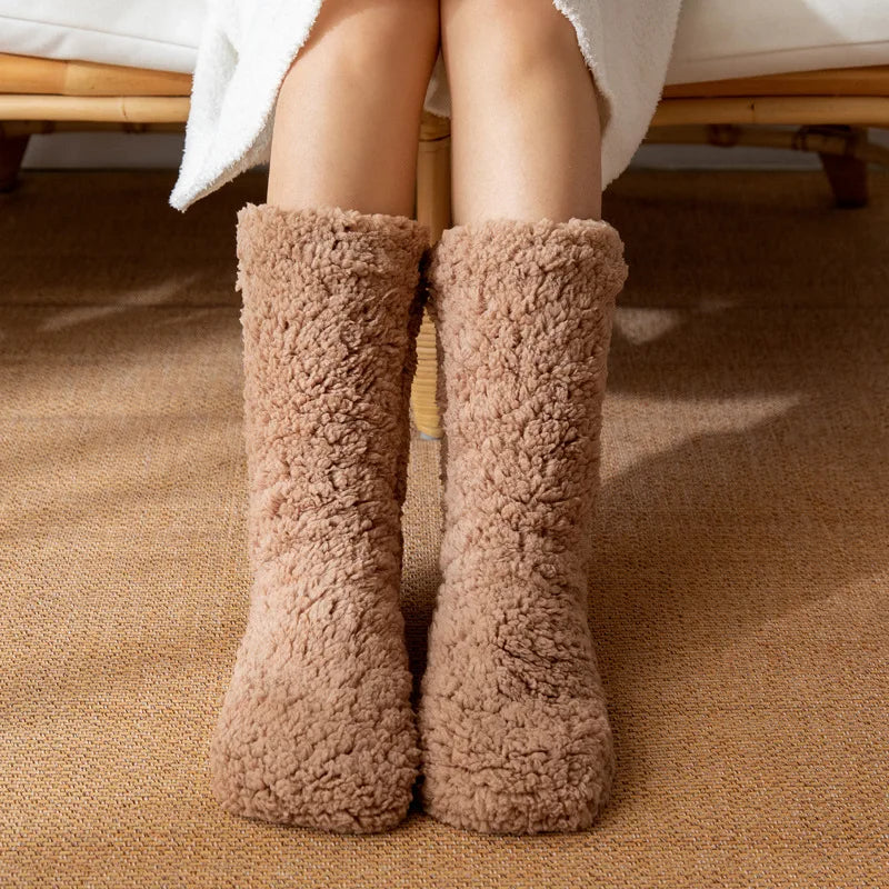 Warme Wintersokken Met Fluweelzachte Voering Voor Comfortabele En Gezellige Dagen Thuis