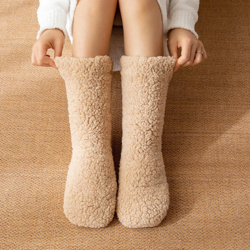 Warme Wintersokken Met Fluweelzachte Voering Voor Comfortabele En Gezellige Dagen Thuis