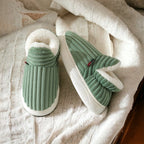 Warme Fleece Pantoffels Met Antislipzool Voor Thuisgebruik