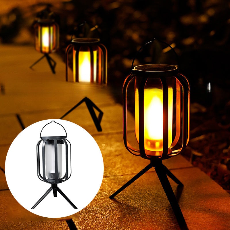 Draagbare Buitenlamp met Meerdere Lichtstanden en Directe Sfeerverlichting