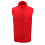 Verwarmde Bodywarmer Met Drie Warmtestanden Voor Comfort Tijdens Koude Dagen