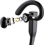 Draadloze Bluetooth Headset met Dubbele Microfoon en Lange Batterijduur