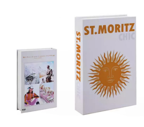 Decoratieve Boeken met Modern Ontwerp en Compact Formaat