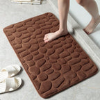 Luxe Badmat Met Sneldrogende Waterabsorptie En Antislip Onderzijde Voor Dagelijks Comfort