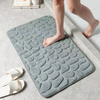 Luxe Badmat Met Sneldrogende Waterabsorptie En Antislip Onderzijde Voor Dagelijks Comfort