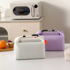 Geïsoleerde Lunchtas Met Grote Inhoud En Ritssluiting