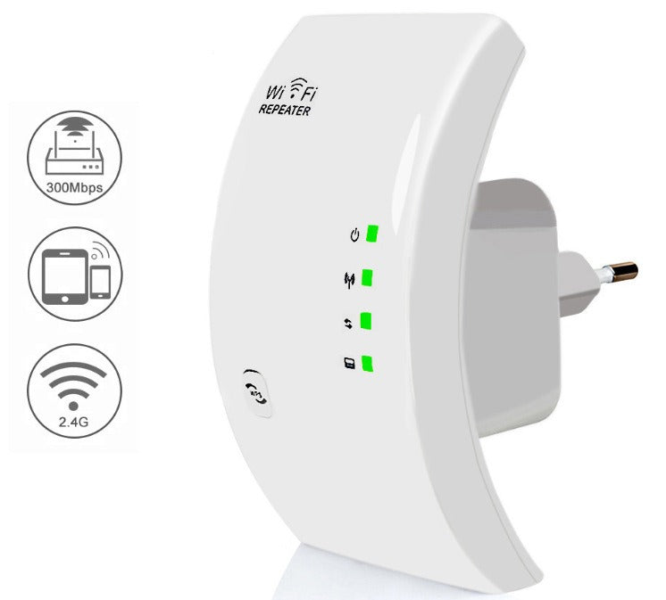 Draadloze WiFi‑Signaalversterker met Uitgebreide Dekking