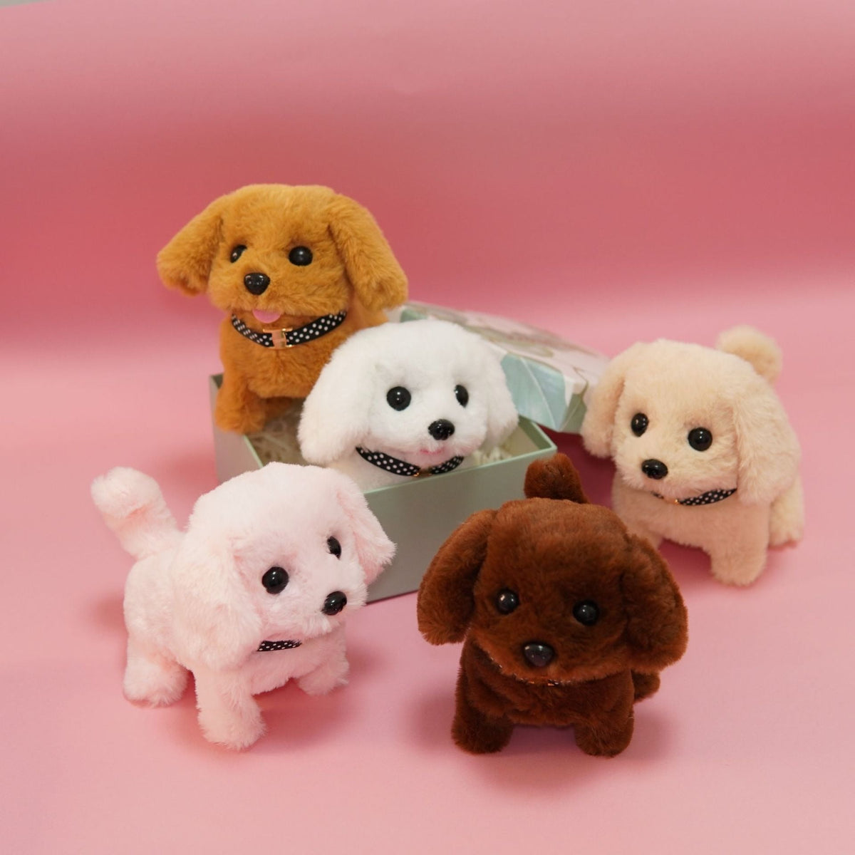Interactieve Robot Puppy Met Geluids- En Aanraakbediening Voor Urenlang Speelplezier