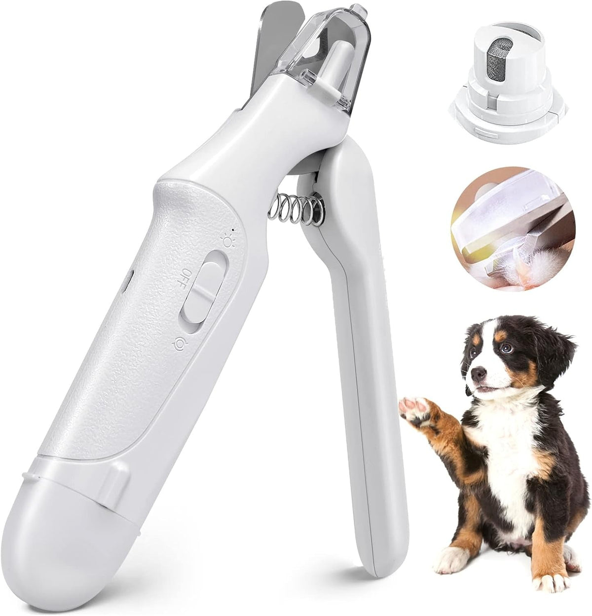 Huisdier Nagelknipper En Slijper Met LED-Verlichting