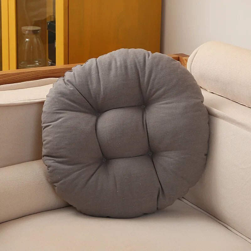 Japanse Futon Zitkussen met Dikke Pu‑Vulling voor Comfort op de Vloer
