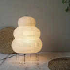 Japanse Tafellamp met Reispapier Kap en Rustgevend Warm Licht
