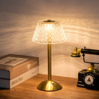 Draadloze Tafellamp In Vintage Stijl Met LED Verlichting