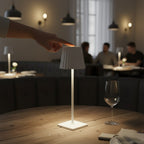 Draadloze LED Tafellamp met Touchbediening voor Binnen en Buiten Gebruik