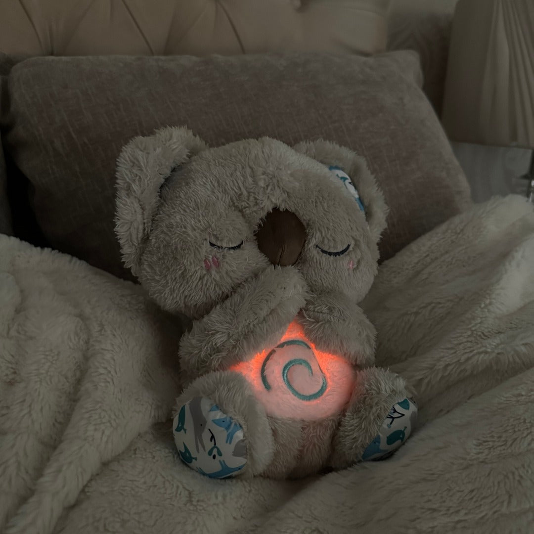 Kalmerende Ademhalingsknuffel Met Geluid, Verlichting En Bewegingssimulatie