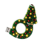 USB Kerstprojector met 6 Feestelijke Lichtpatronen