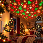 USB Kerstprojector met 6 Feestelijke Lichtpatronen