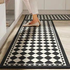 Keukenloper Set Met Tegelpatroon En Antislip Onderzijde