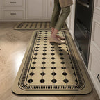 Keukenloper Set Met Tegelpatroon En Antislip Onderzijde