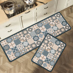 Keukenloper Set Met Tegelpatroon En Antislip Onderzijde