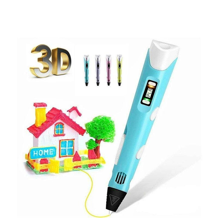 3D‑Tekenpen voor Kinderen met Kleurenfilamenten
