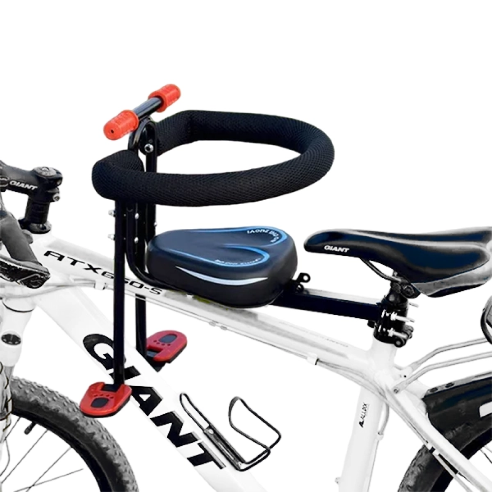 Kinder Fietsstoeltje met Veilige Bevestiging en Comfortabele Zitting voor Dagelijkse Ritjes