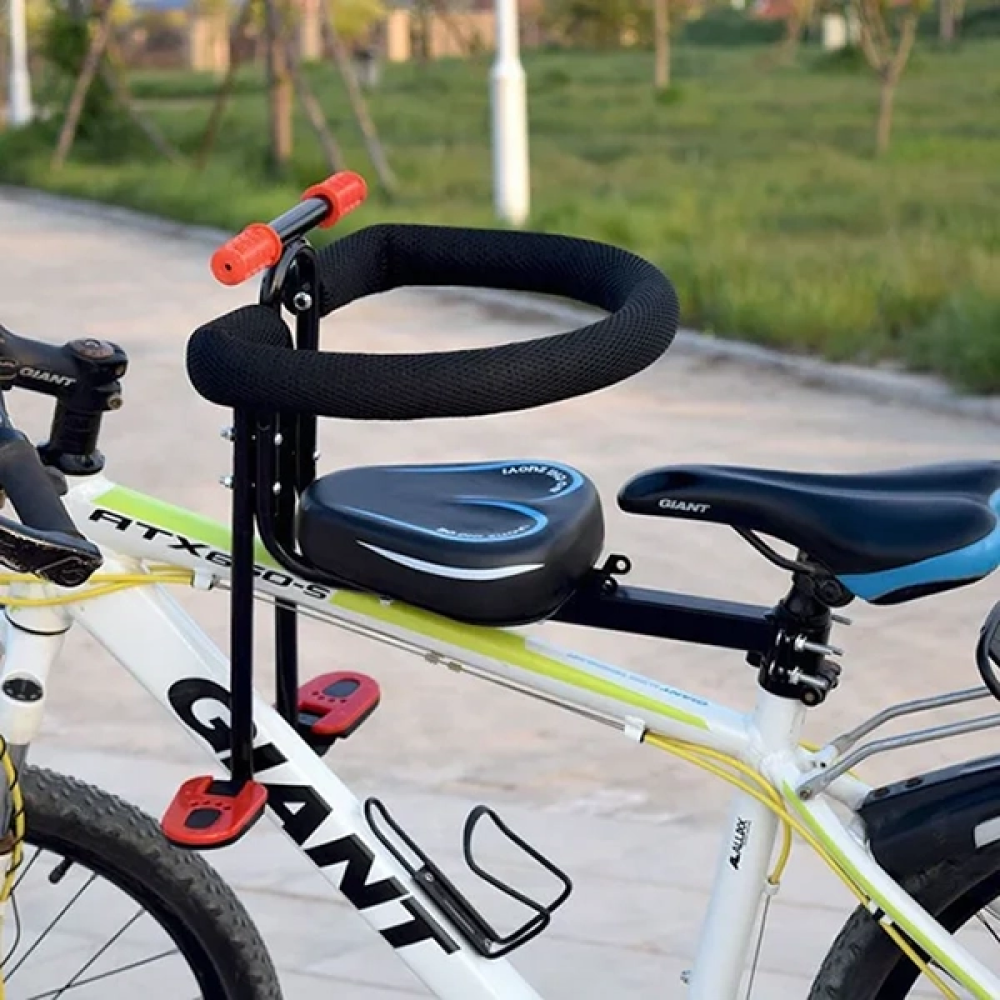 Kinder Fietsstoeltje met Veilige Bevestiging en Comfortabele Zitting voor Dagelijkse Ritjes