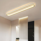 Plafondlamp met Ovale Vorm en Dimbare Lichtstanden
