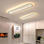 Plafondlamp met Ovale Vorm en Dimbare Lichtstanden