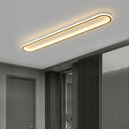 Plafondlamp met Ovale Vorm en Dimbare Lichtstanden