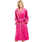 Dames Badjas met Polyester en Zachte Warme Kapvorm