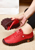 Vrouwen Comfortabele Platte Loafer Met Orthopedische Steun