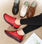 Vrouwen Comfortabele Platte Loafer Met Orthopedische Steun