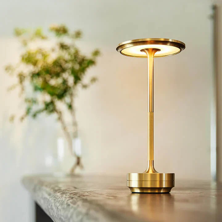 Draadloze Tafellamp Met Oplaadbaar Ontwerp En Dimbaar Licht